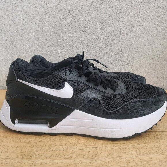 Nike Air Max SYSTM Shoes DM9537-001 Black/White/Wolf Grey Men's Size 8 - Picture 1 of 11
